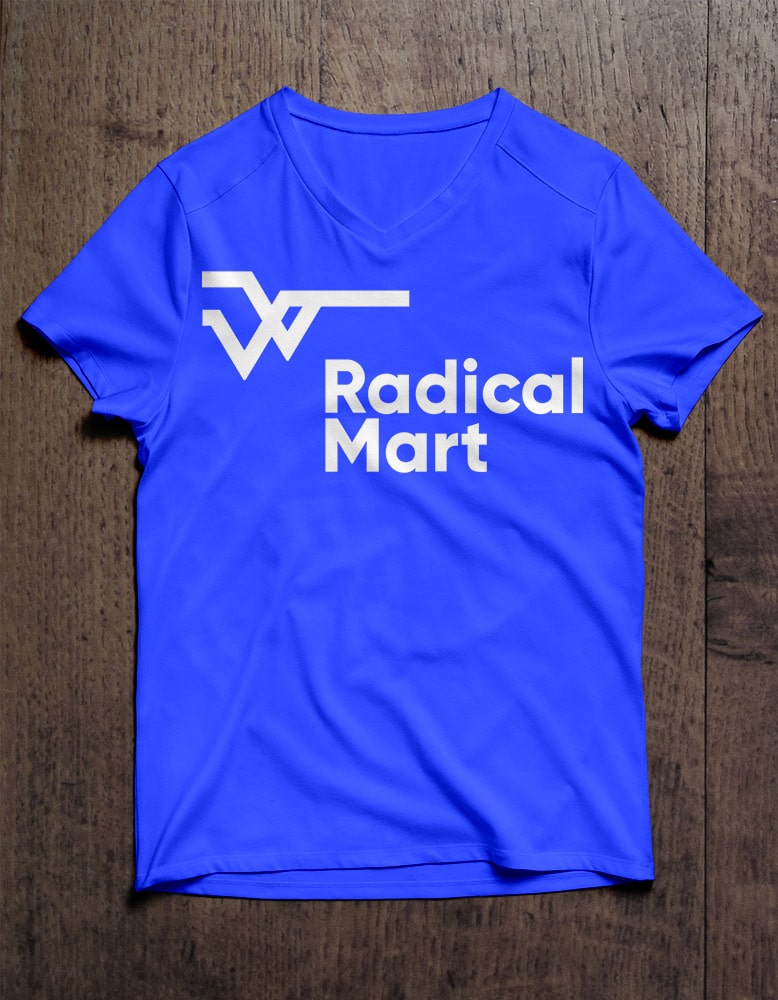 Футболка «RadicalMart» (синяя)