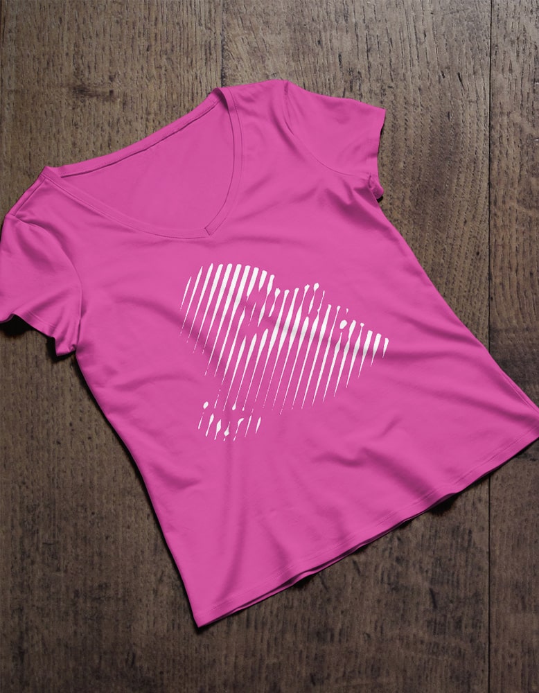 Футболка «гламурный бриз» (розовая)